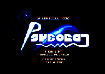 Psyborg (UK) (1992) screen shot title